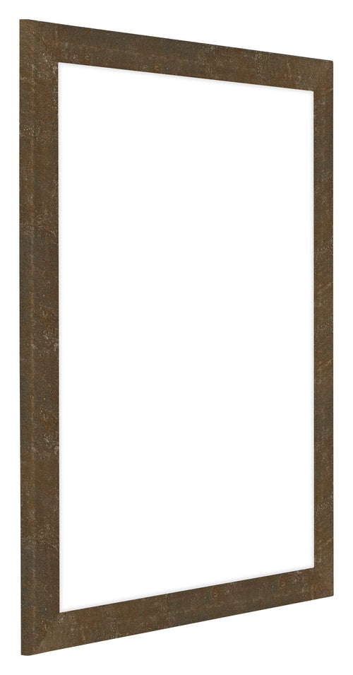 Como MDF Bilderrahmen 28x35cm Gold Antik Vorne Schrag | Yourdecoration.at