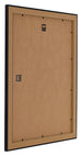 Como MDF Bilderrahmen 28x35cm Schwarz Matt Ruckseite Schrag | Yourdecoration.at