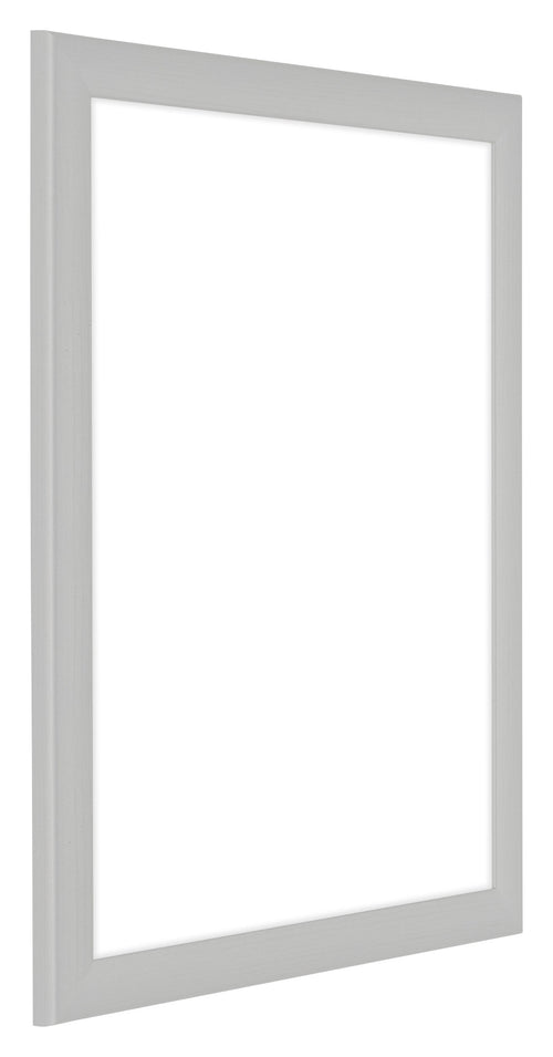 Como MDF Bilderrahmen 28x35cm Weiss Gemasert Vorne Schrag | Yourdecoration.at
