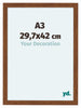 Como MDF Bilderrahmen 29 7x42cm A3 Eiche Rustiek Vorne Messe | Yourdecoration.at