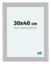 Como MDF Bilderrahmen 30x40cm Weiss Matt Vorne Messe | Yourdecoration.at
