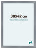 Como MDF Bilderrahmen 30x42cm Aluminium Geburstet Vorne Messe | Yourdecoration.at