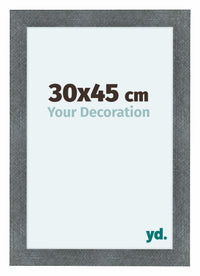 Como MDF Bilderrahmen 30x45cm Eisen Gewischt Vorne Messe | Yourdecoration.at
