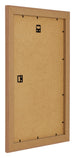 Como MDF Bilderrahmen 30x45cm Nussbaum Hell Ruckseite Schrag | Yourdecoration.at