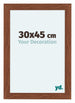 Como MDF Bilderrahmen 30x45cm Nussbaum Vorne Messe | Yourdecoration.at