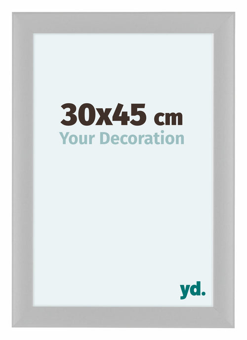 Como MDF Bilderrahmen 30x45cm Weiss Matt Vorne Messe | Yourdecoration.at