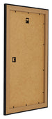 Como MDF Bilderrahmen 30x50cm Schwarz Matt Ruckseite Schrag | Yourdecoration.at