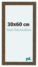 Como MDF Bilderrahmen 30x60cm Gold Antik Vorne Messe | Yourdecoration.at