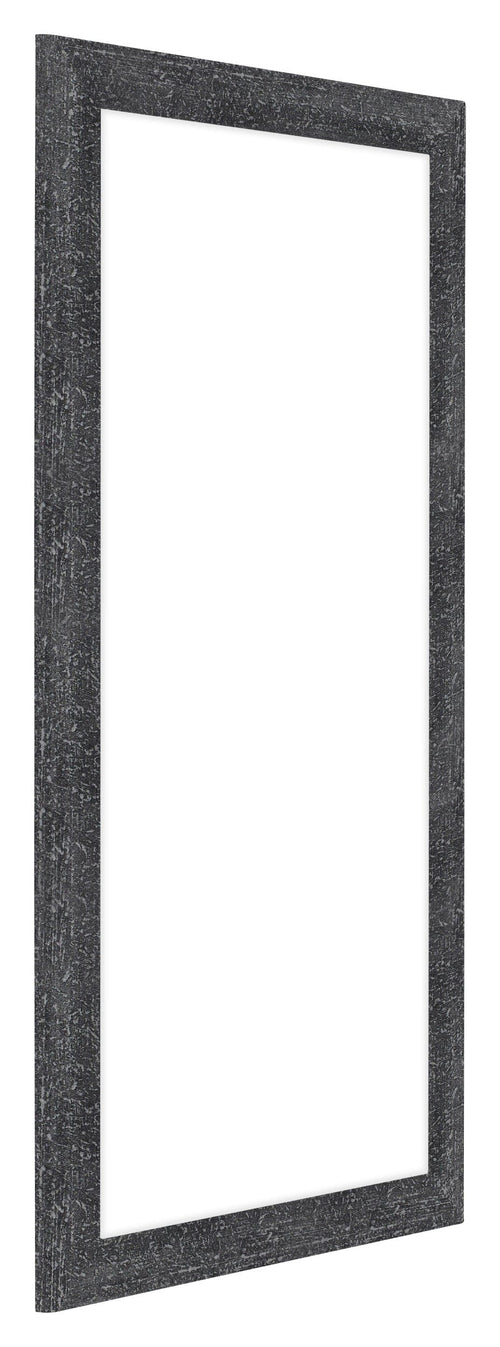 Como MDF Bilderrahmen 30x60cm Grau Gewischt Vorne Schrag | Yourdecoration.at