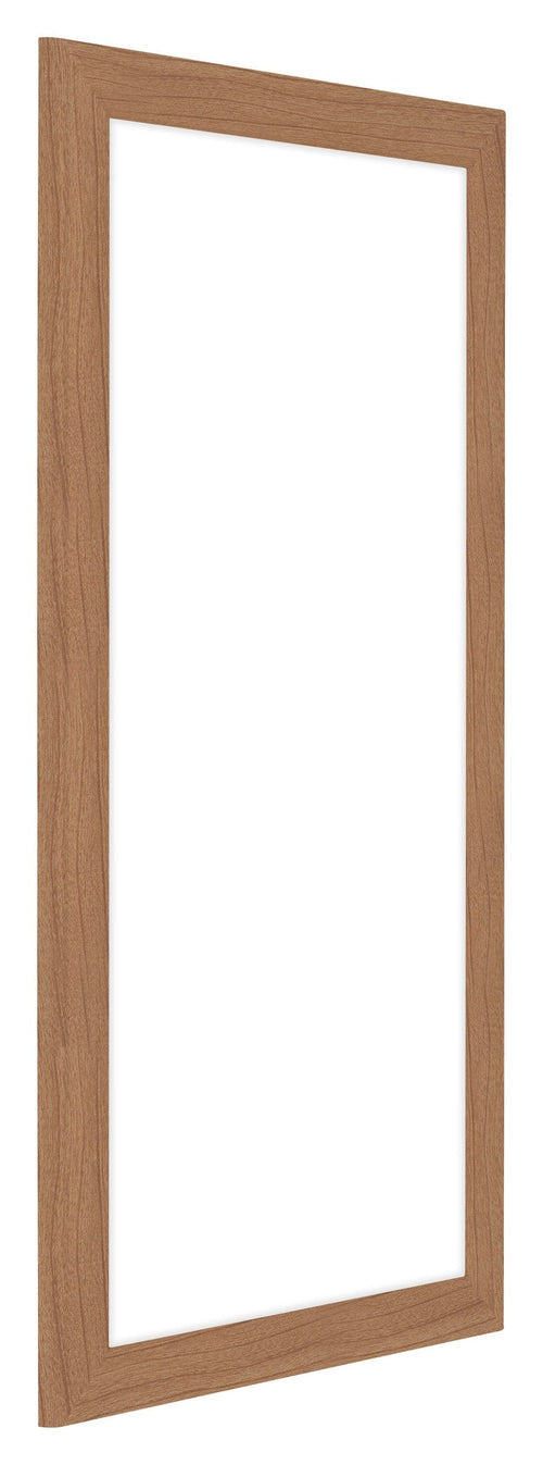 Como MDF Bilderrahmen 30x60cm Nussbaum Hell Vorne Schrag | Yourdecoration.at