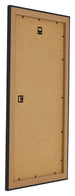 Como MDF Bilderrahmen 30x60cm Schwarz Gemasert Ruckseite Schrag | Yourdecoration.at