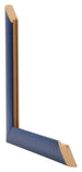 Como MDF Bilderrahmen 32x45cm Dunkelblau Gewischt Querschnitte | Yourdecoration.at