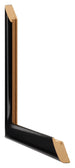 Como MDF Bilderrahmen 32x45cm Schwarz Hochglanz Querschnitte | Yourdecoration.at