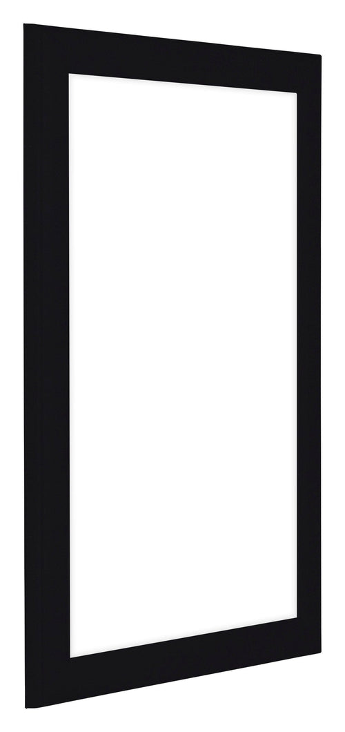 Como MDF Bilderrahmen 32x45cm Schwarz Hochglanz Vorne Schrag | Yourdecoration.at