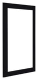 Como MDF Bilderrahmen 32x45cm Schwarz Hochglanz Vorne Schrag | Yourdecoration.at