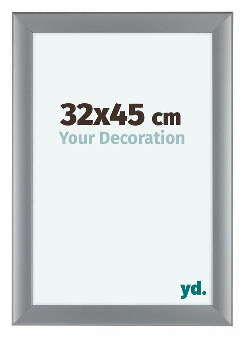 Como MDF Bilderrahmen 32x45cm Silber Matt Vorne Vorne | Yourdecoration.at