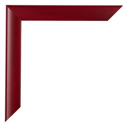Como MDF Bilderrahmen 32x45cm Weinrot Gewischt Ecke | Yourdecoration.at