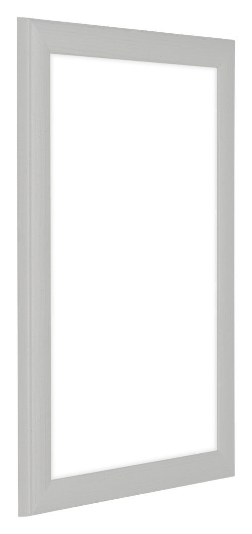 Como MDF Bilderrahmen 32x45cm Weiss Gemasert Vorne Schrag | Yourdecoration.at
