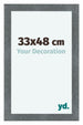 Como MDF Bilderrahmen 33x48cm Eisen Gewischt Vorne Vorne | Yourdecoration.at