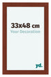 Como MDF Bilderrahmen 33x48cm Kirschbaum Vorne Vorne | Yourdecoration.at