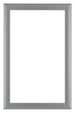 Como MDF Bilderrahmen 33x48cm Silber Matt Vorne | Yourdecoration.at