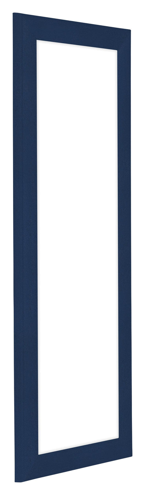 Como MDF Bilderrahmen 33x98cm Dunkelblau Gewischt Vorne Schrag | Yourdecoration.at