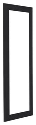 Como MDF Bilderrahmen 33x98cm Schwarz Gemasert Vorne Schrag | Yourdecoration.at