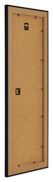 Como MDF Bilderrahmen 33x98cm Schwarz Hochglanz Ruckseite Schrag | Yourdecoration.at