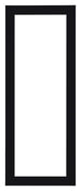 Como MDF Bilderrahmen 33x98cm Schwarz Hochglanz Vorne | Yourdecoration.at