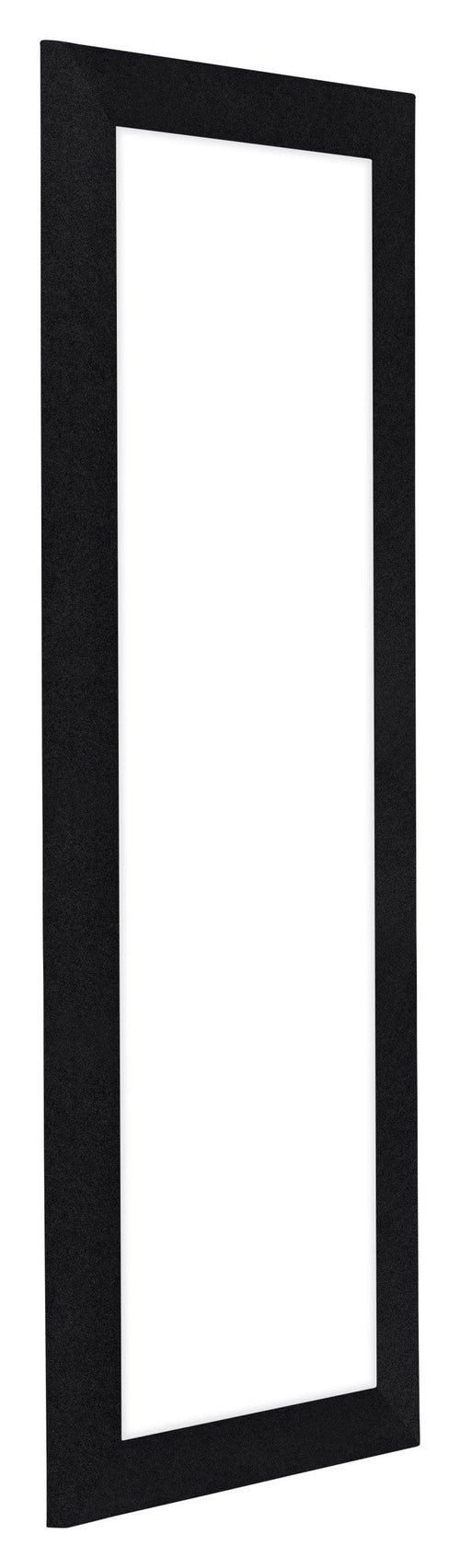 Como MDF Bilderrahmen 33x98cm Schwarz Matt Vorne Schrag | Yourdecoration.at