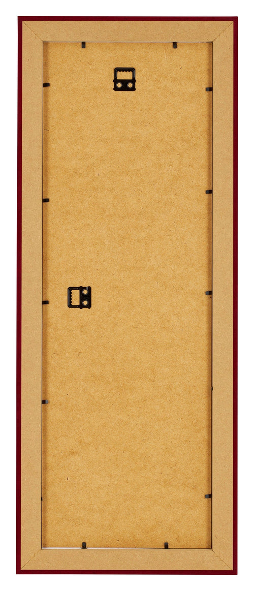Como MDF Bilderrahmen 33x98cm Weinrot Gewischt Ruckseite | Yourdecoration.at
