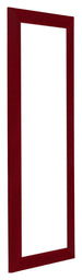 Como MDF Bilderrahmen 33x98cm Weinrot Gewischt Vorne Schrag | Yourdecoration.at