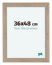 Como MDF Bilderrahmen 36x48cm Eiche Hell Vorne Messe | Yourdecoration.at