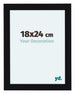 Como MDF Bilderrahmen 36x48cm Schwarz Hochglanz Vorne Messe | Yourdecoration.at