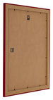 Como MDF Bilderrahmen 36x49cm Weinrot Gewischt Ruckseite Schrag | Yourdecoration.at
