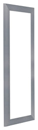Como MDF Bilderrahmen 37 5x98cm Aluminium Geburstet Vorne Schrag | Yourdecoration.at