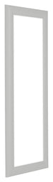 Como MDF Bilderrahmen 37 5x98cm Weiss Gemasert Vorne Schrag | Yourdecoration.at