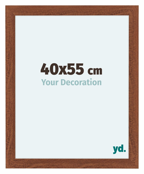 Como MDF Bilderrahmen 40x55cm Nussbaum Vorne Messe | Yourdecoration.at