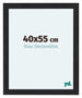 Como MDF Bilderrahmen 40x55cm Schwarz Gemasert Vorne Messe | Yourdecoration.at