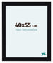 Como MDF Bilderrahmen 40x55cm Schwarz Hochglanz Vorne Messe | Yourdecoration.at