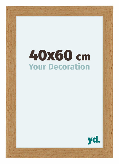 Como MDF Bilderrahmen 40x60cm Buche Vorne Messe | Yourdecoration.at