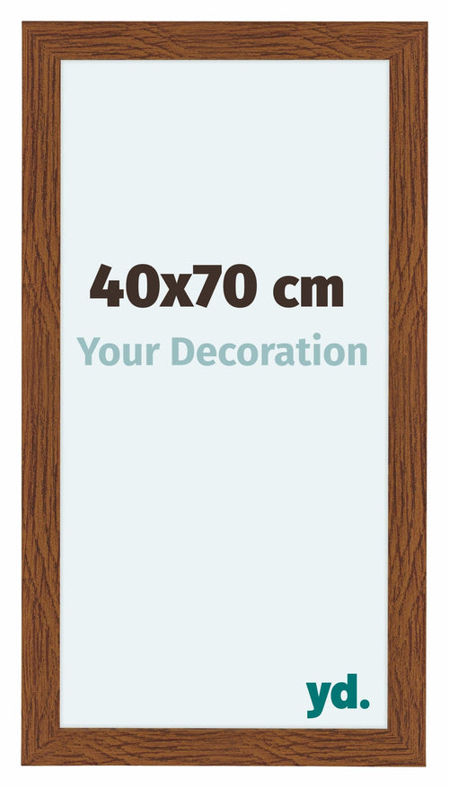 Como MDF Bilderrahmen 40x70cm Eiche Rustiek Vorne Messe | Yourdecoration.at