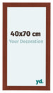 Como MDF Bilderrahmen 40x70cm Kirschbaum Vorne Messe | Yourdecoration.at