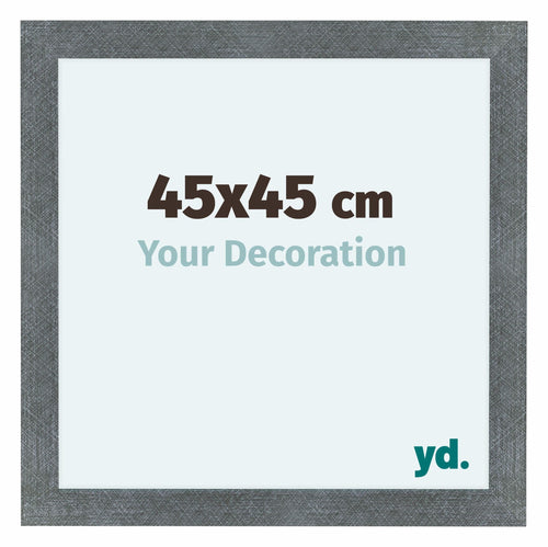 Como MDF Bilderrahmen 45x45cm Eisen Gewischt Vorne Messe | Yourdecoration.at