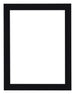 Como MDF Bilderrahmen 45x60cm Schwarz Hochglanz Vorne | Yourdecoration.at