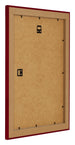 Como MDF Bilderrahmen 45x60cm Weinrot Gewischt Ruckseite Schrag | Yourdecoration.at