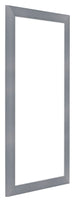 Como MDF Bilderrahmen 45x80cm Aluminium Geburstet Vorne Schrag | Yourdecoration.at