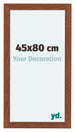Como MDF Bilderrahmen 45x80cm Nussbaum Vorne Messe | Yourdecoration.at