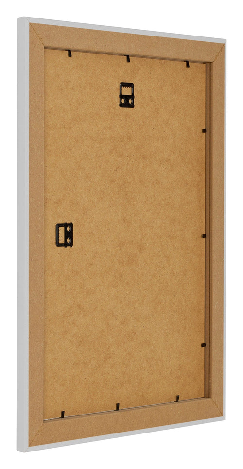 Como MDF Bilderrahmen 46x61cm Weiss Hochglanz Ruckseite Schrag | Yourdecoration.at