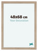 Como MDF Bilderrahmen 48x68cm Eiche Hell Vorne Vorne | Yourdecoration.at